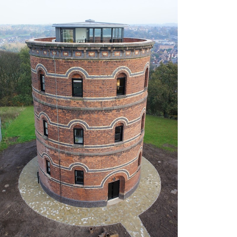 Celotex insulation helps create thermally efficient  home in former water tower