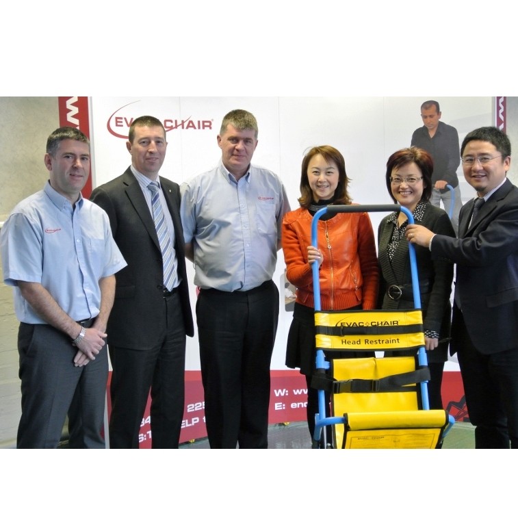 Evac+Chair expands international presence with a new Chinese distributor