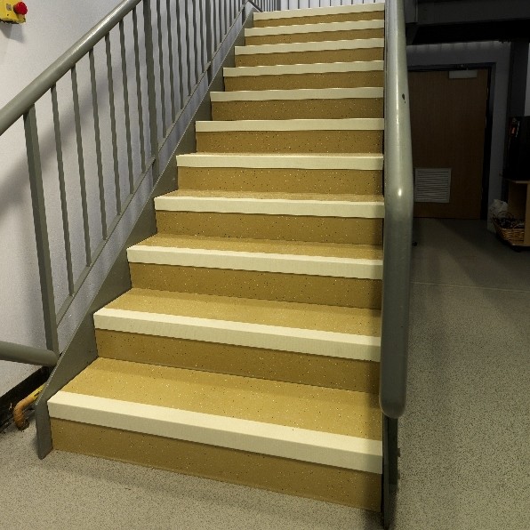 New anti-slip solution for interior staircases and walkways