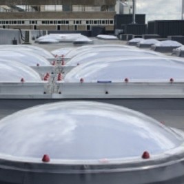 Em-Dome roof lights for Scottish Agricultural College