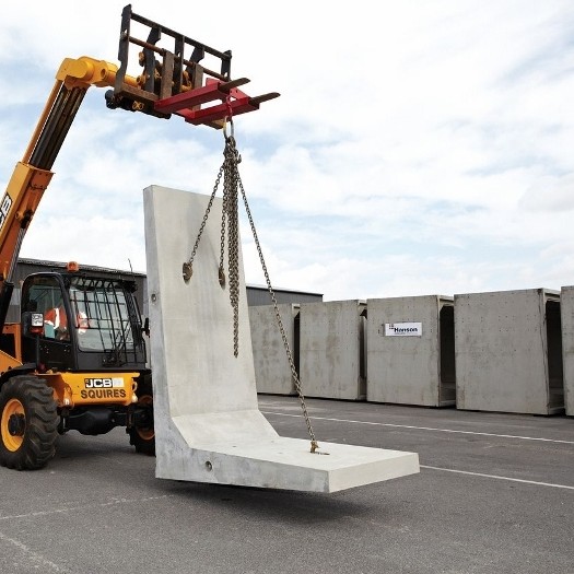 Hanson extends precast range with retaining walls launch