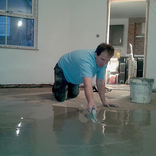 Setcrete Flexible produces quality floor for residential property