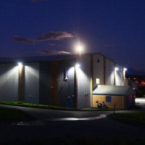 LED lighting transforms sports hall