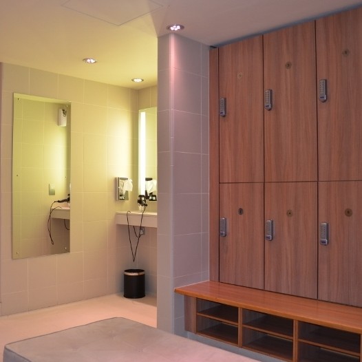 Award winning spa selects KitLock for changing room lockers