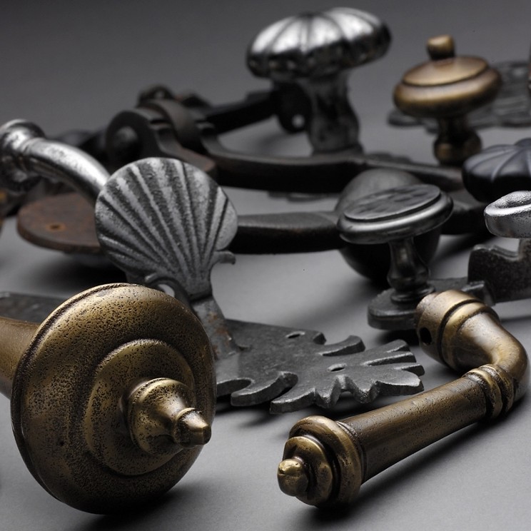 Hand crafted door furniture brings French style to life