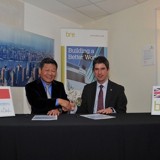 BRE and Shanghai developer join forces to promote sustainable construction