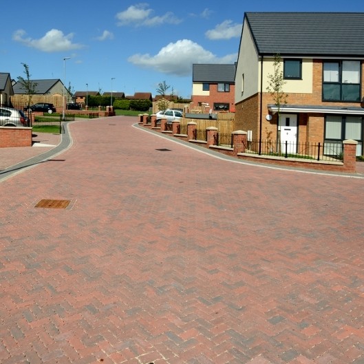 Brett Landscaping permeable paving expertise used at social housing development