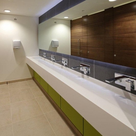 Washroom takes refurbishment to another level