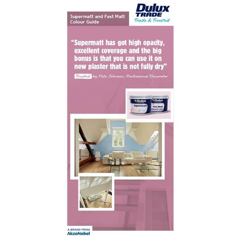 Dulux Trade paint launches colour cards