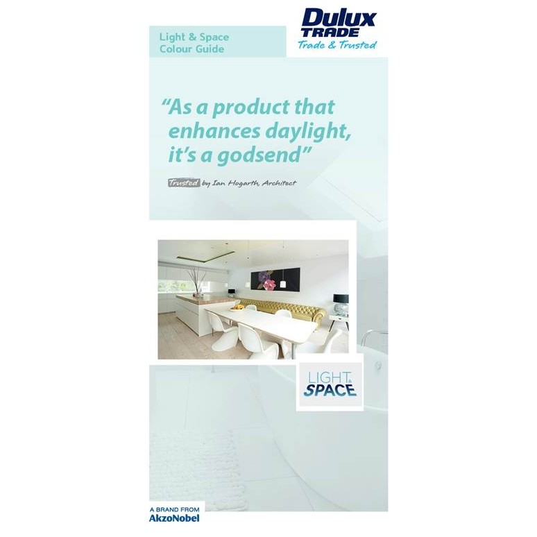 Dulux Trade Paint unveils new Light & Space colour card