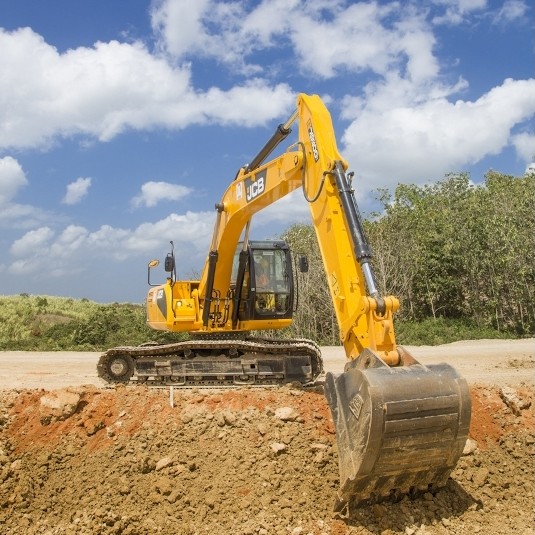 JCB excavators hit the right note in the home of calypso