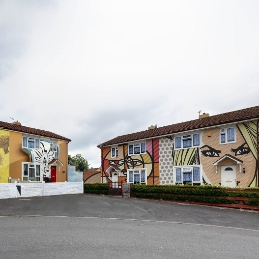 Artistically inspired external wall insulation set to transform British homes