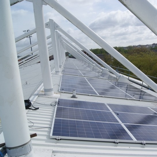 SolarTech brings solar power to The Saints