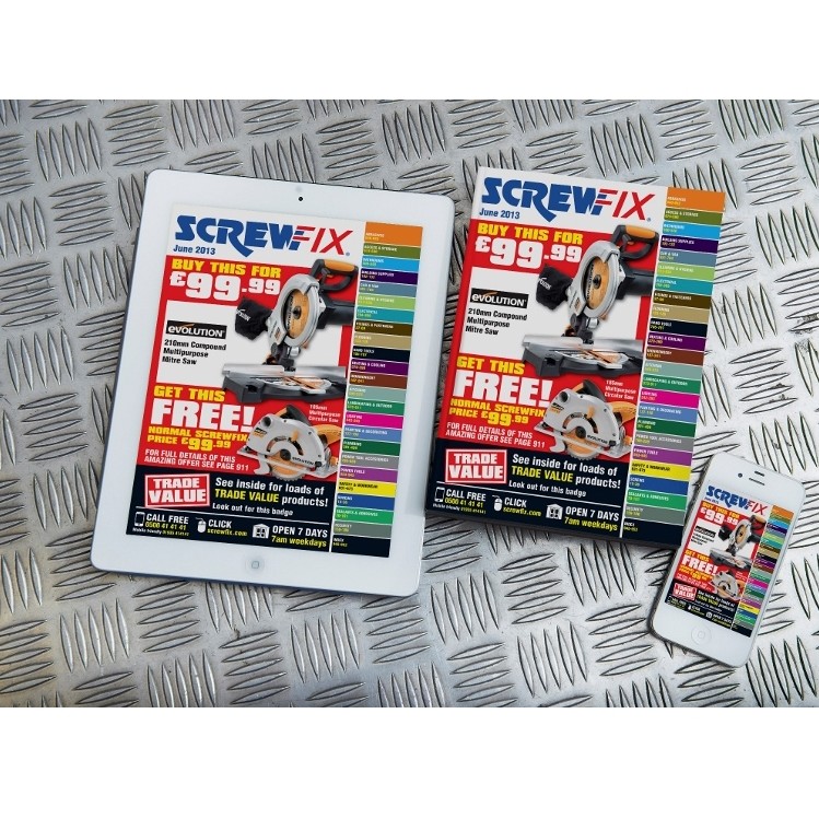 Screwfix catalogue goes from strength-to-strength