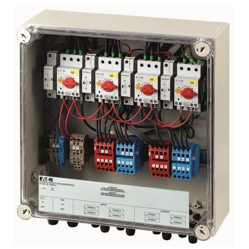 Eaton PV fireman’s switches offer greater safety