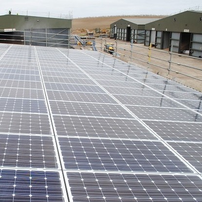 Large roof-mounted agricultural PV installation completed