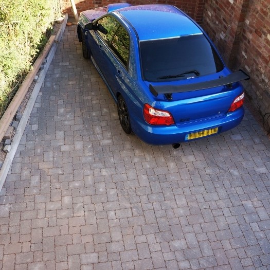 Permeable paving meets complex drainage needs of car park