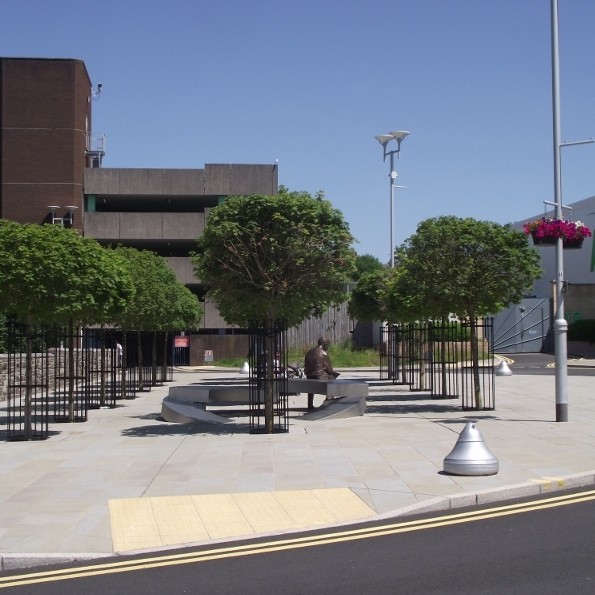 Forest Pennant Sandstone regenerates town centre