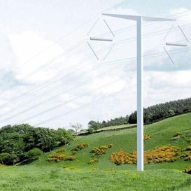 T-pylon offered for electricity transmission connection in the UK for the first time