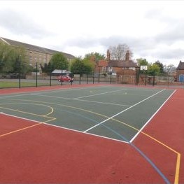 Transforming a car park into a new MUGA