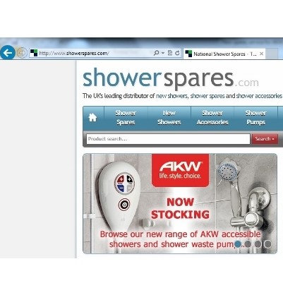 New spares service for AKW showers