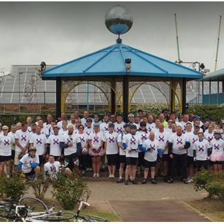 100 MILE CYCLE CHALLENGE FOR BRITISH GYPSUM