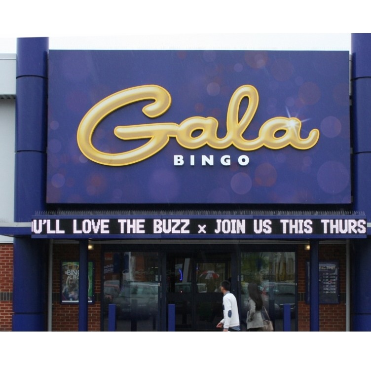 Gala Bingo makes a splash with Messagemaker Displays