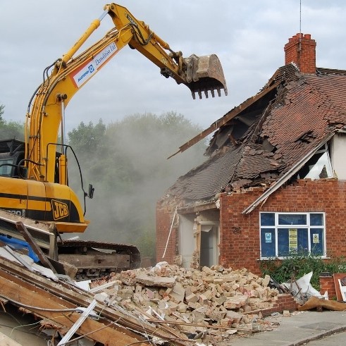 Major demolition works underway in Enterprise Zone