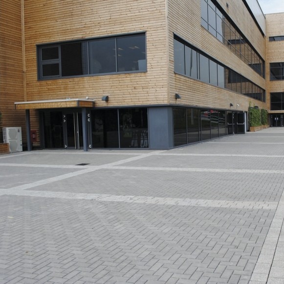 A&G's paving scores at Saracens Rugby Club