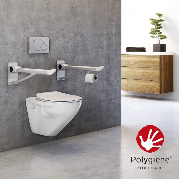 PRESSALIT CARE TOILET SEATS NOW WITH ADDED POLYGIENE