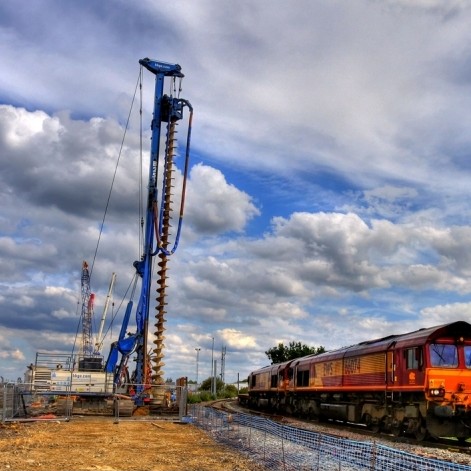 Balfour Beatty Ground Engineering nears completion on piling for viaduct