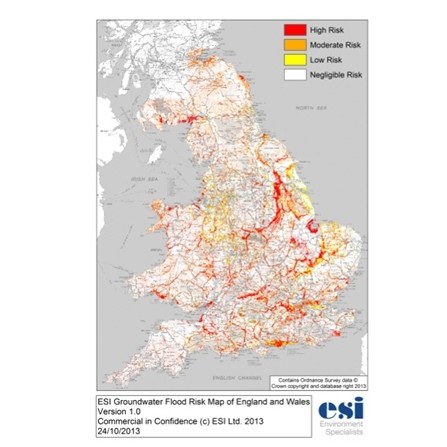 ESI puts groundwater flooding on the map