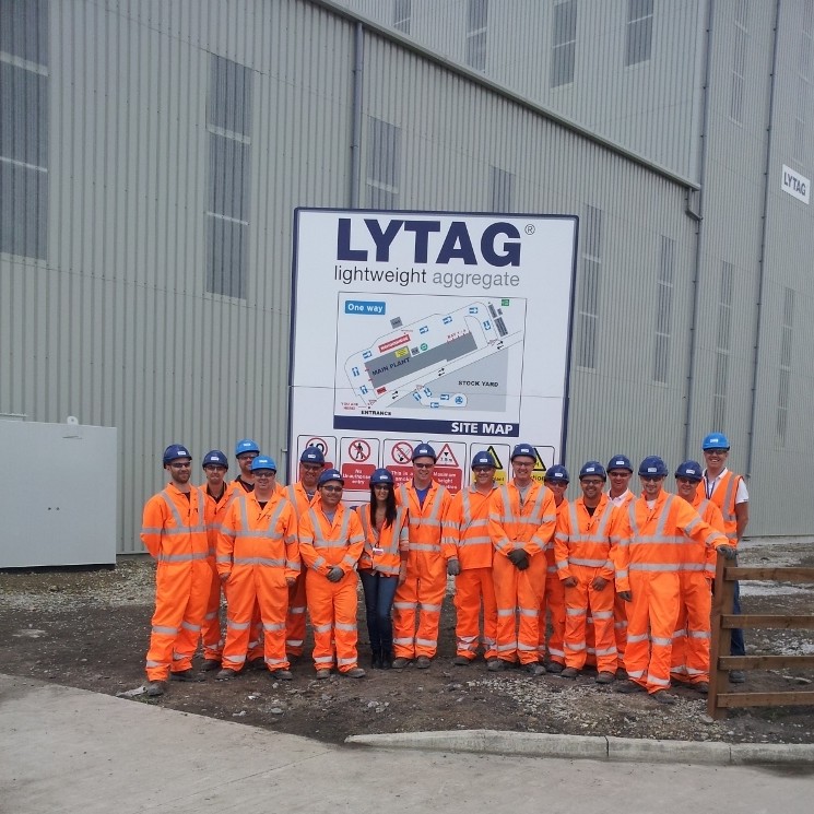 LYTAG opens new lightweight aggregate facility