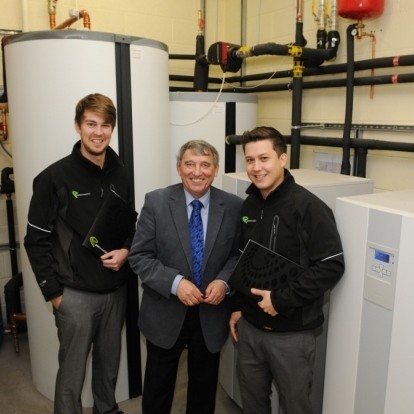 Heat pumps provide a level playing field for community pavilion