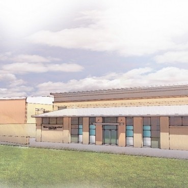 New sports hall for Clitheroe Royal Grammar School