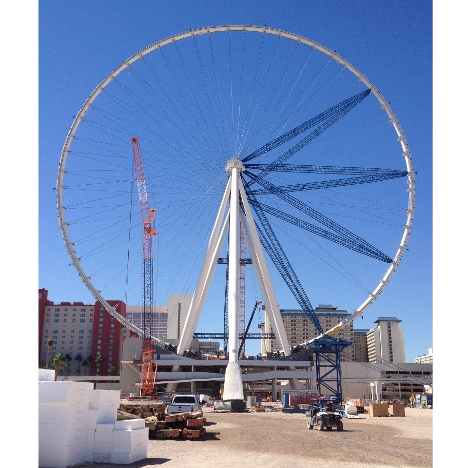 JD Neuhaus Hoists help build world's largest observation wheel