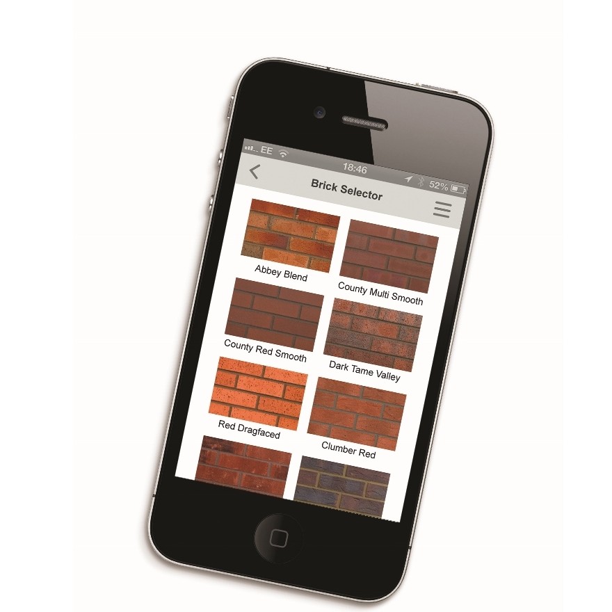 Hanson brick app provides specifiers with instant access