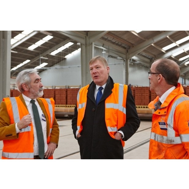 Minister's Ibstock site visit shines light on housebuilding