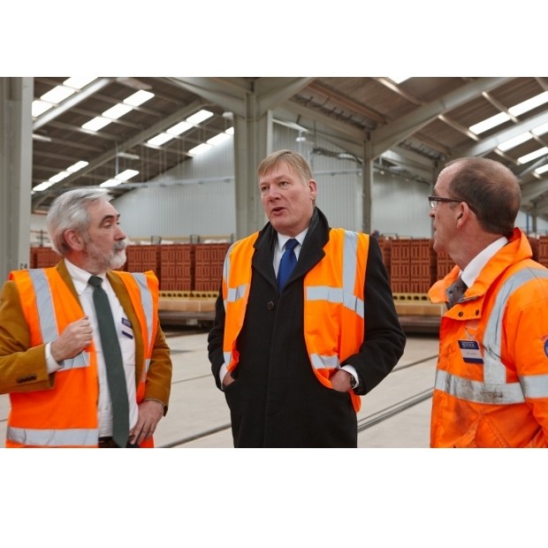 Minister's Ibstock site visit sheds light on housebuilding