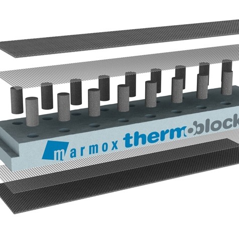 MARMOX THERMOBLOCK SUPPORTING PERIMETER ENERGY SAVING