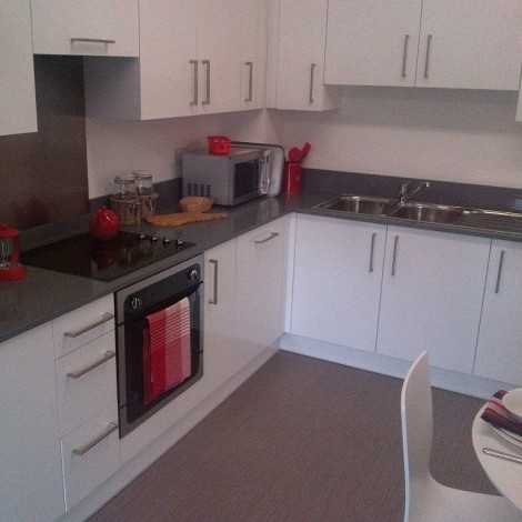 Compac’s quartz worksurfaces specified for high specification student accommodation