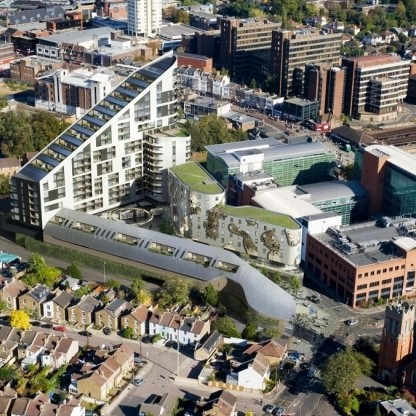 On site accommodation for £90m scheme