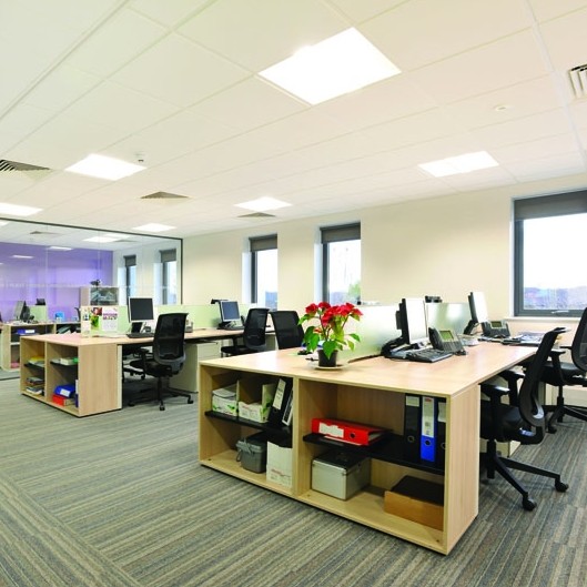 Knauf AMF Ceilings transform office space with sound style solutions