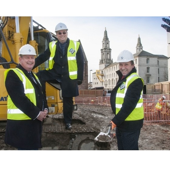 GB Group breaks ground at new arena hotel