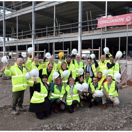 Topping out ceremony held for new medical centre