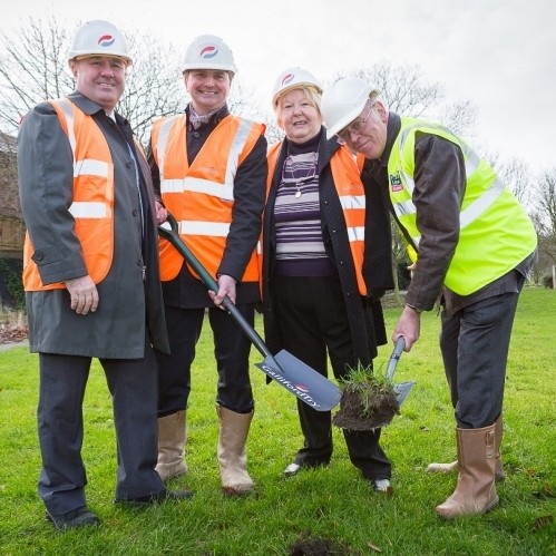 Brownfield site gets new homes