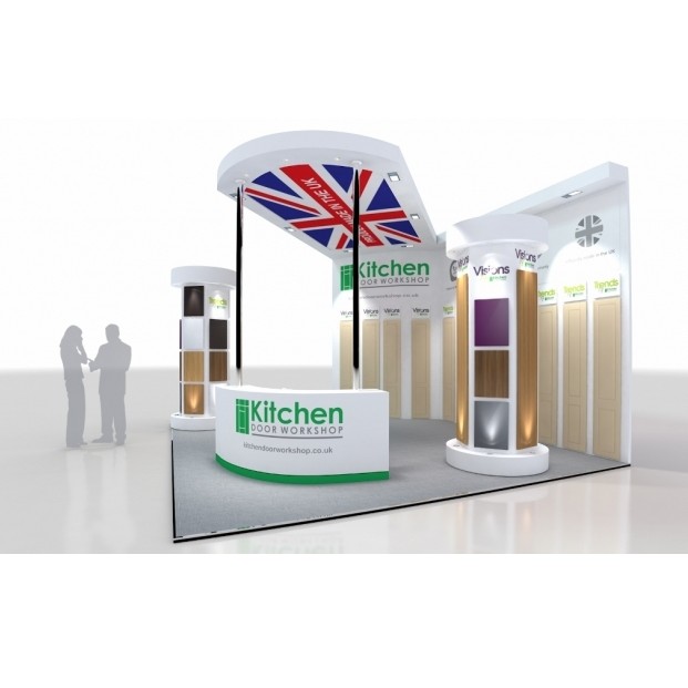 Kitchen Door Workshop doubles stand at kbb Birmingham 2014