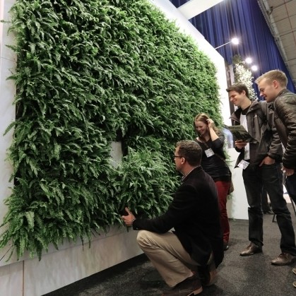 Mobilane launches irrigation-free living wall
