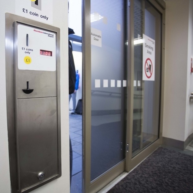 Allegion's Dor-O-Matic single slide doors take off at airport