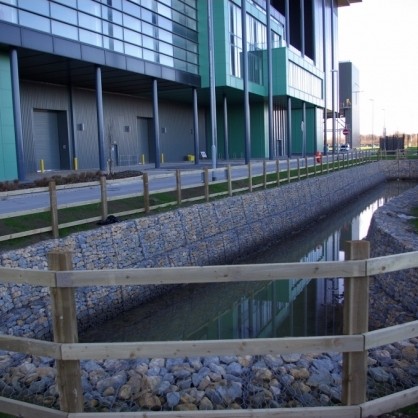 Maccaferri lagoons reduce flood risk at waste plant